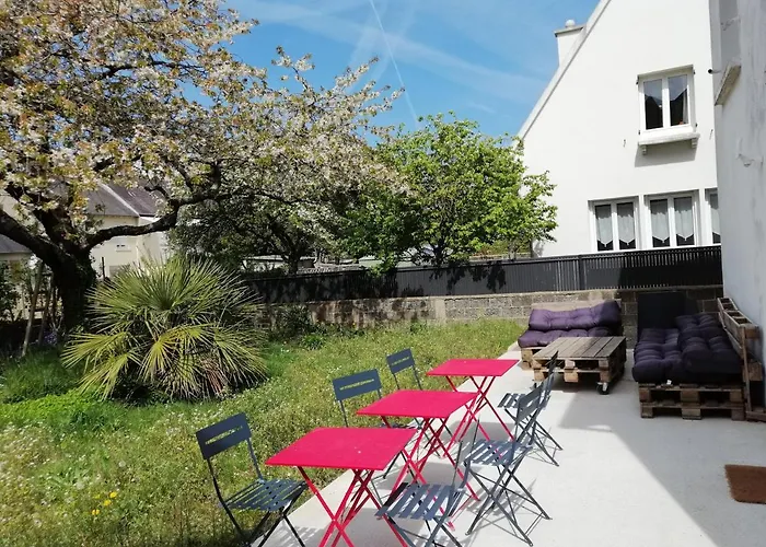 Bel Appartement Idealement Place Saint-Brieuc, Wifi, Parking Gratuit
